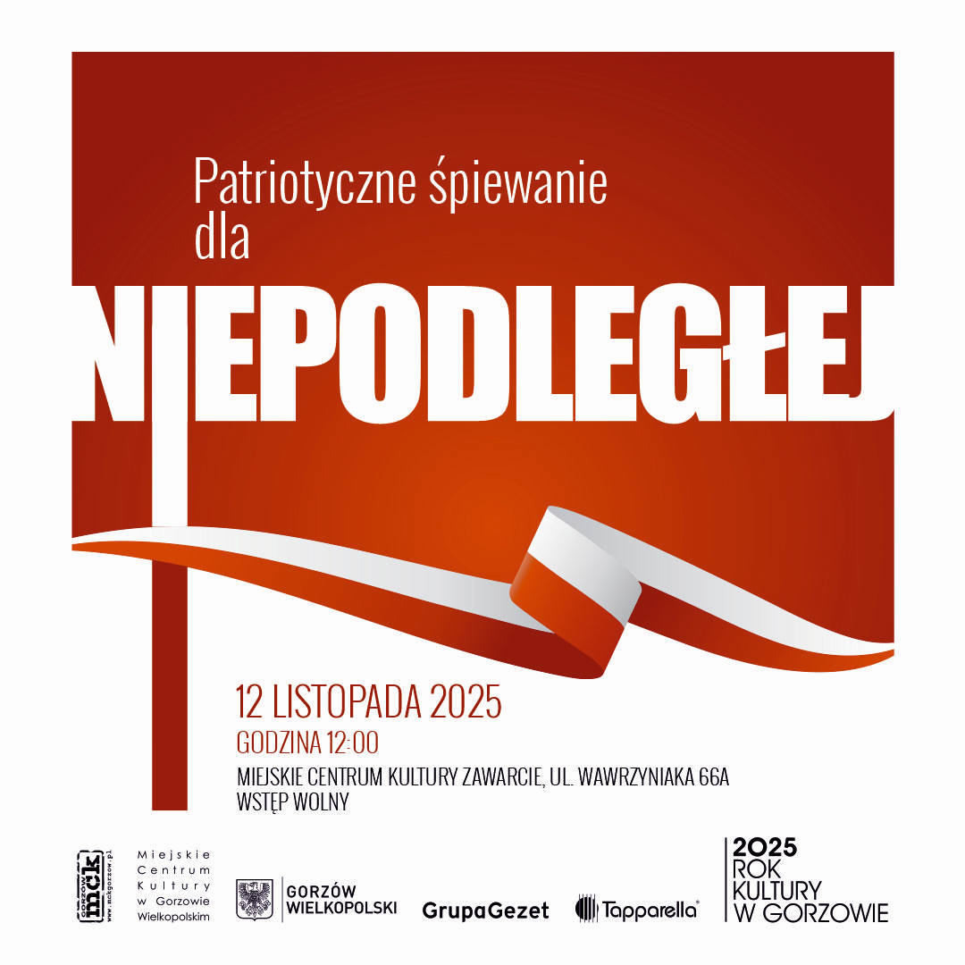 Grafika wydarzenia Patriotyczne śpiewanie dla Niepodległej