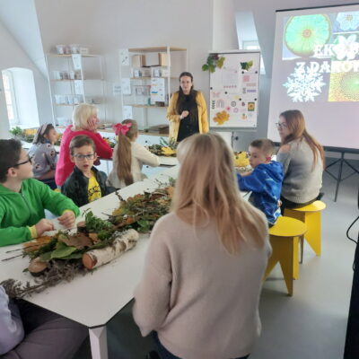 Zdjęcie - 2025.11.09 Eko sztuka z darów natury – warsztaty familijne w SOWA Gorzów Wielkopolski