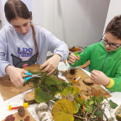 Zdjęcie - 2025.11.09 Eko sztuka z darów natury – warsztaty familijne w SOWA Gorzów Wielkopolski