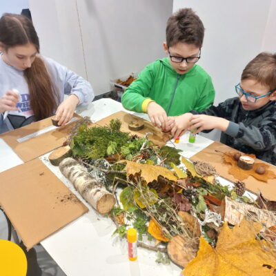 Zdjęcie - 2025.11.09 Eko sztuka z darów natury – warsztaty familijne w SOWA Gorzów Wielkopolski