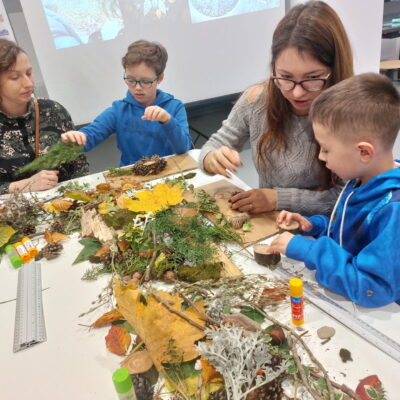 Zdjęcie - 2025.11.09 Eko sztuka z darów natury – warsztaty familijne w SOWA Gorzów Wielkopolski