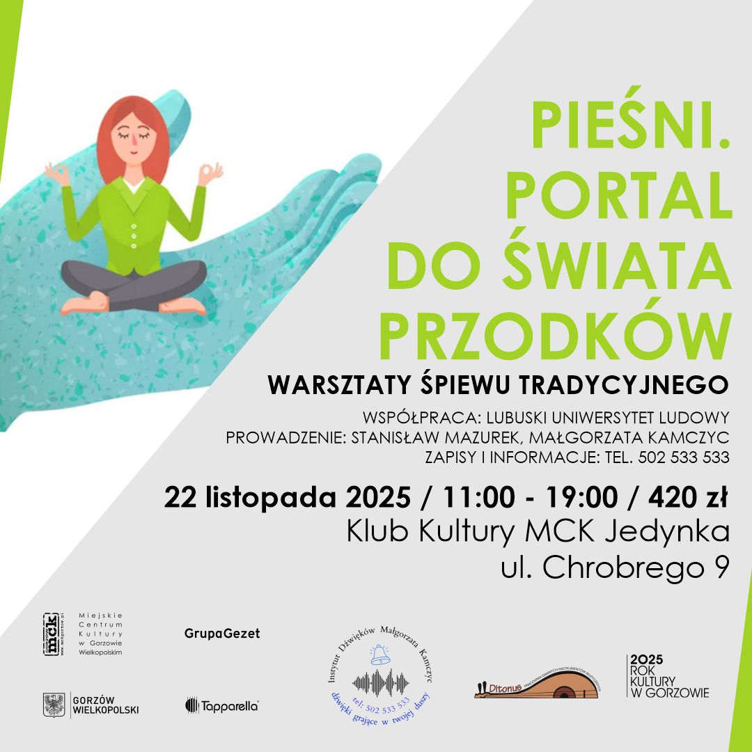 Grafika wydarzenia Warsztaty śpiewu tradycyjnego