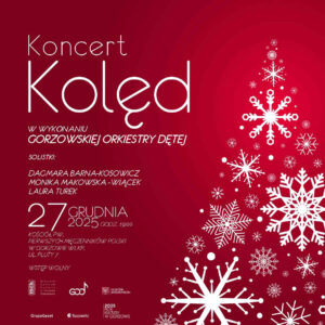 Grafika wpisu Koncert Kolęd w wykonaniu Gorzowskiej Orkiestry Dętej