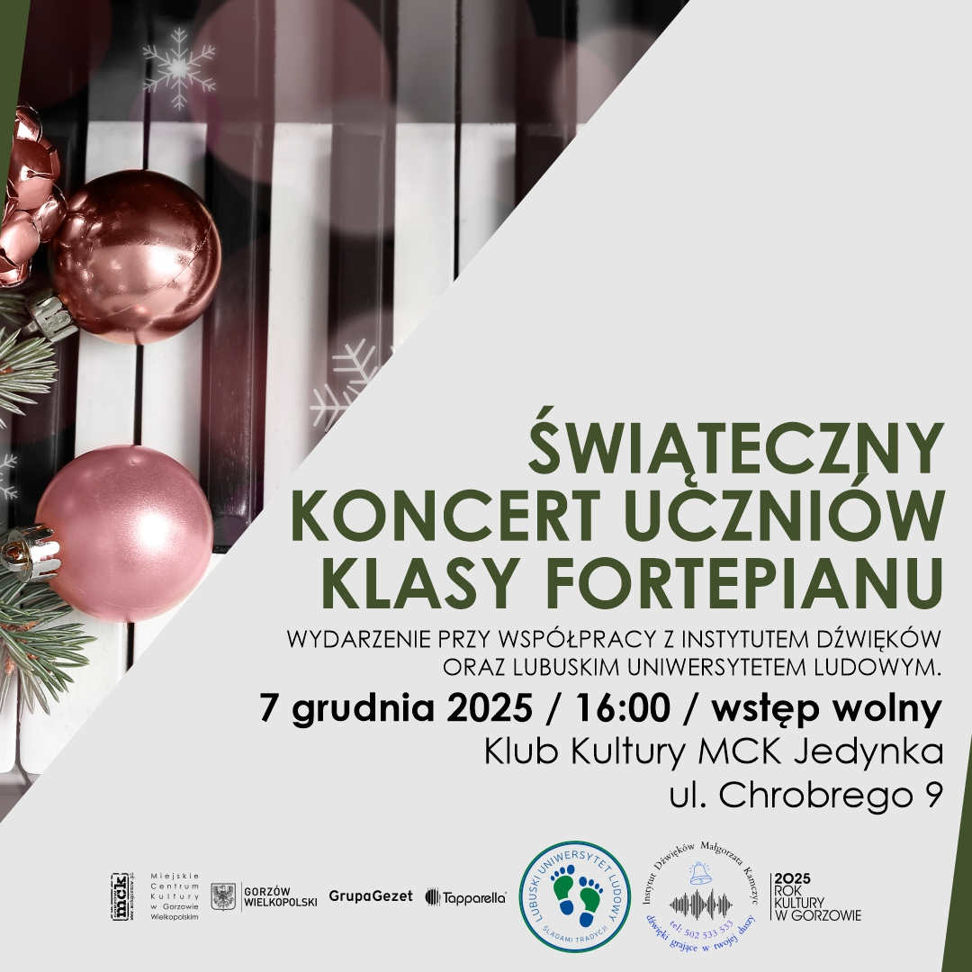 Grafika wydarzenia Koncert „Dźwięki grające w Twojej duszy”