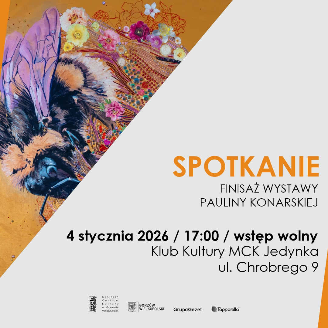 Grafika wydarzenia Finisaż Pauliny Konarskiej „Spotkanie”