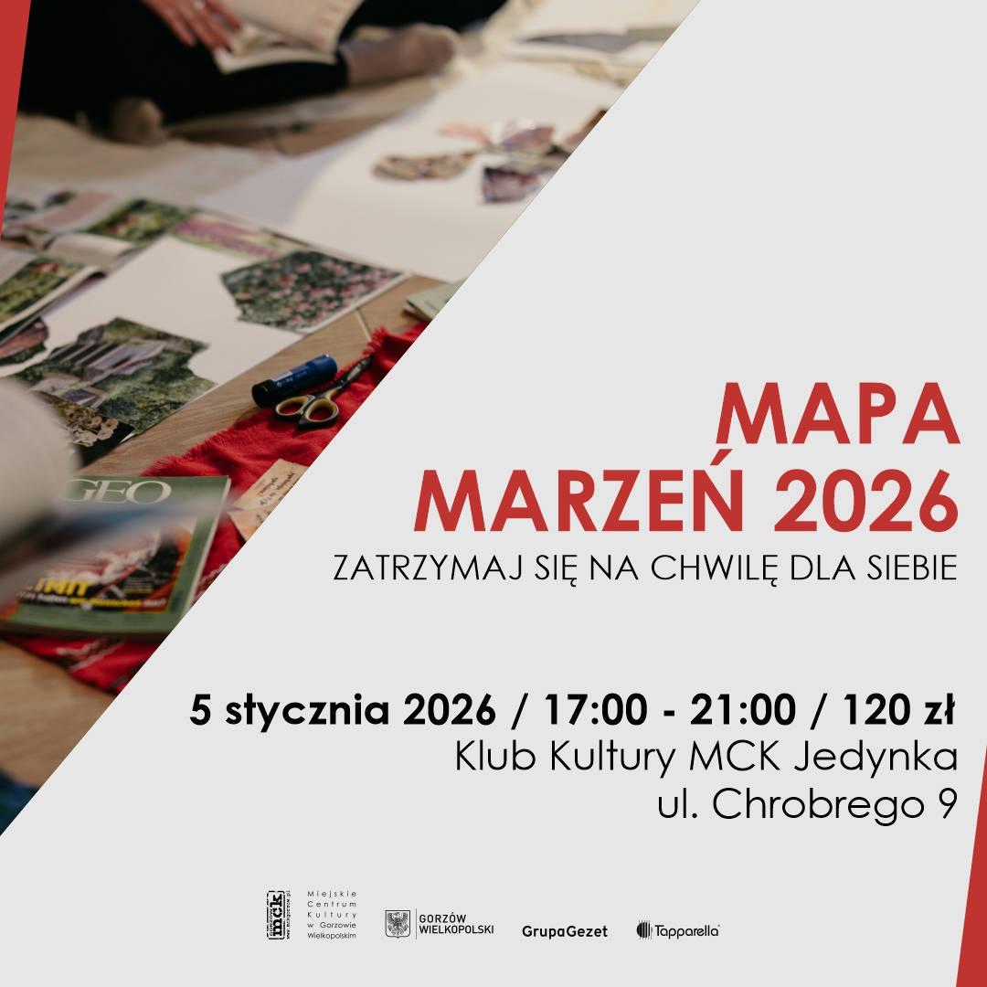 Grafika wydarzenia Warsztaty „Mapa Marzeń 2026”