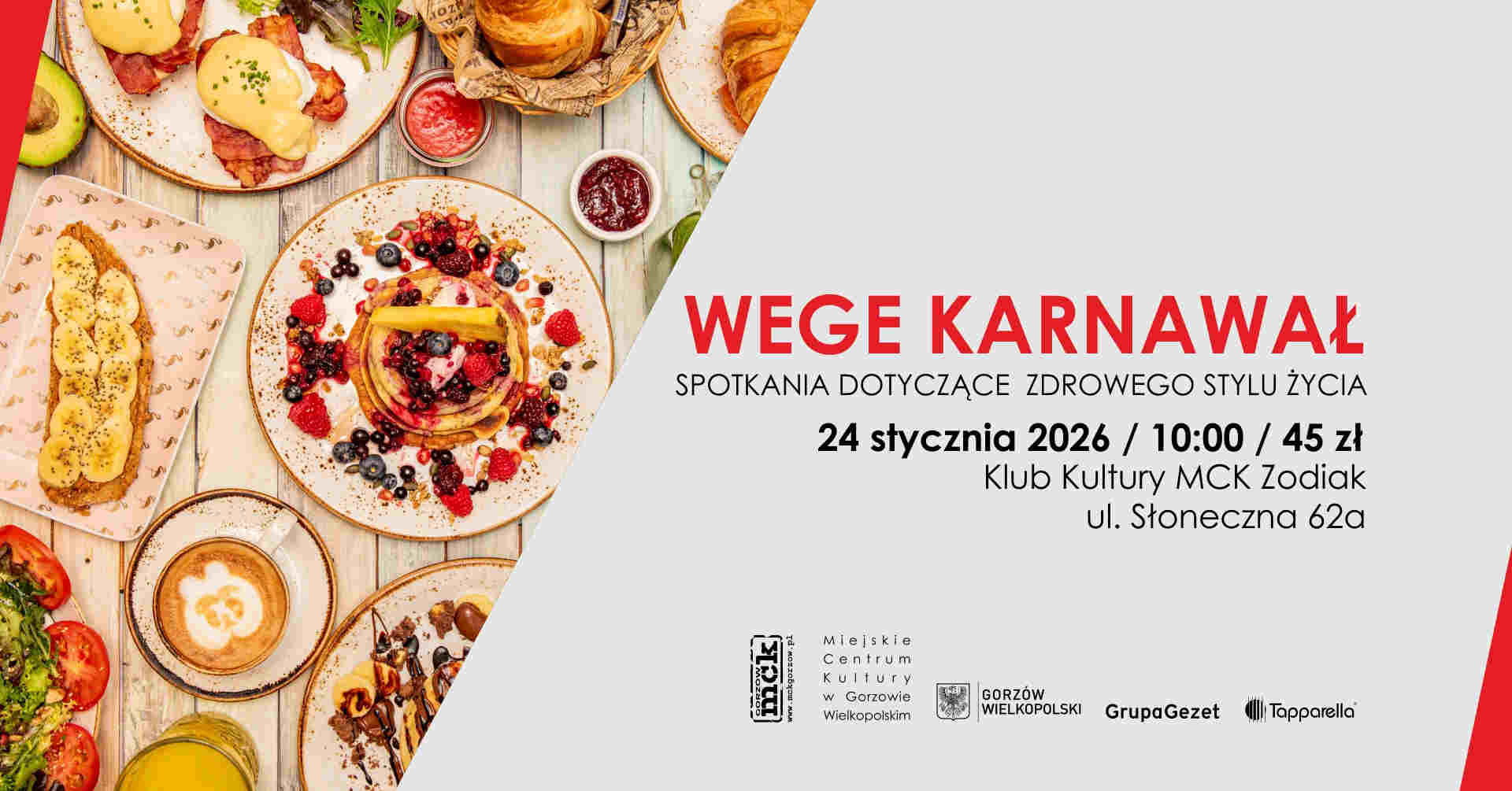 Grafika wydarzenia Wege karnawał – spotkania dotyczące zdrowego stylu życia