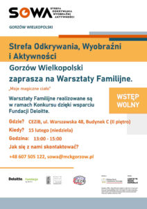 Grafika wpisu Warsztaty familijne „Moje magiczne ciało”