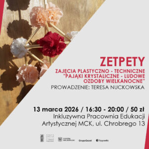 Grafika wpisu ZETPETY: Pająki krystaliczne – ludowe ozdoby wielkanocne