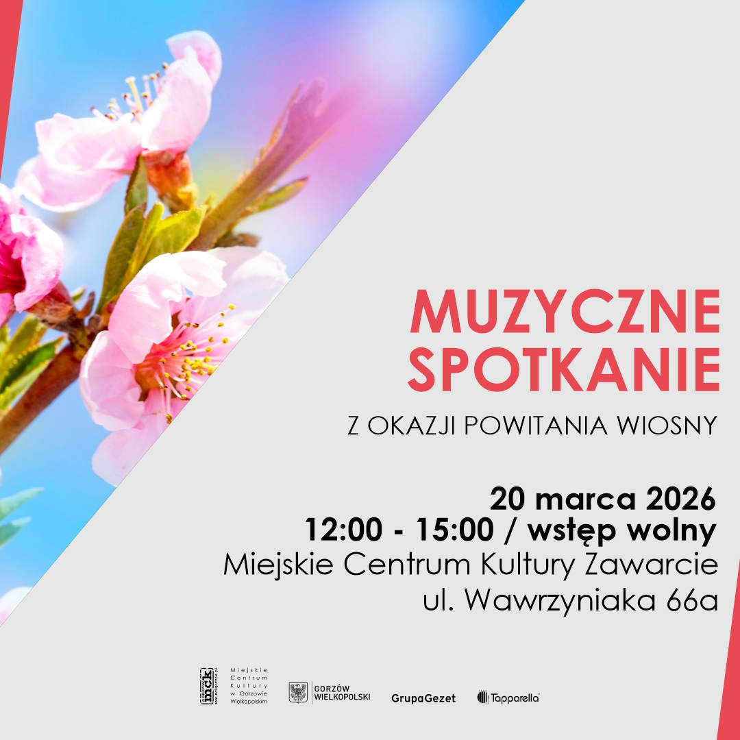 Grafika wydarzenia Muzyczne spotkanie z okazji powitania wiosny