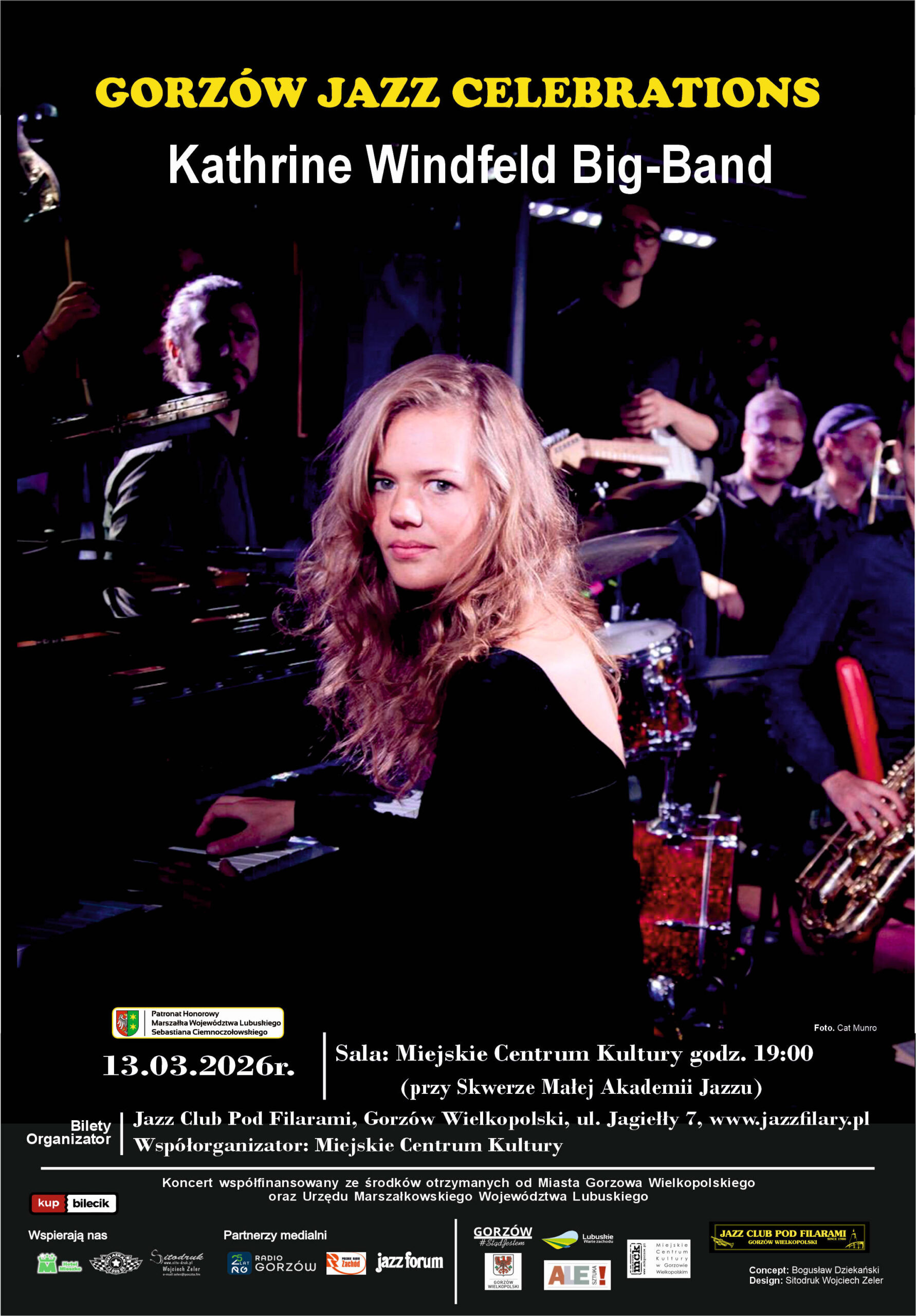 Grafika wydarzenia Gorzów Jazz Celebrations / Kathrine Windfeld Big-Band