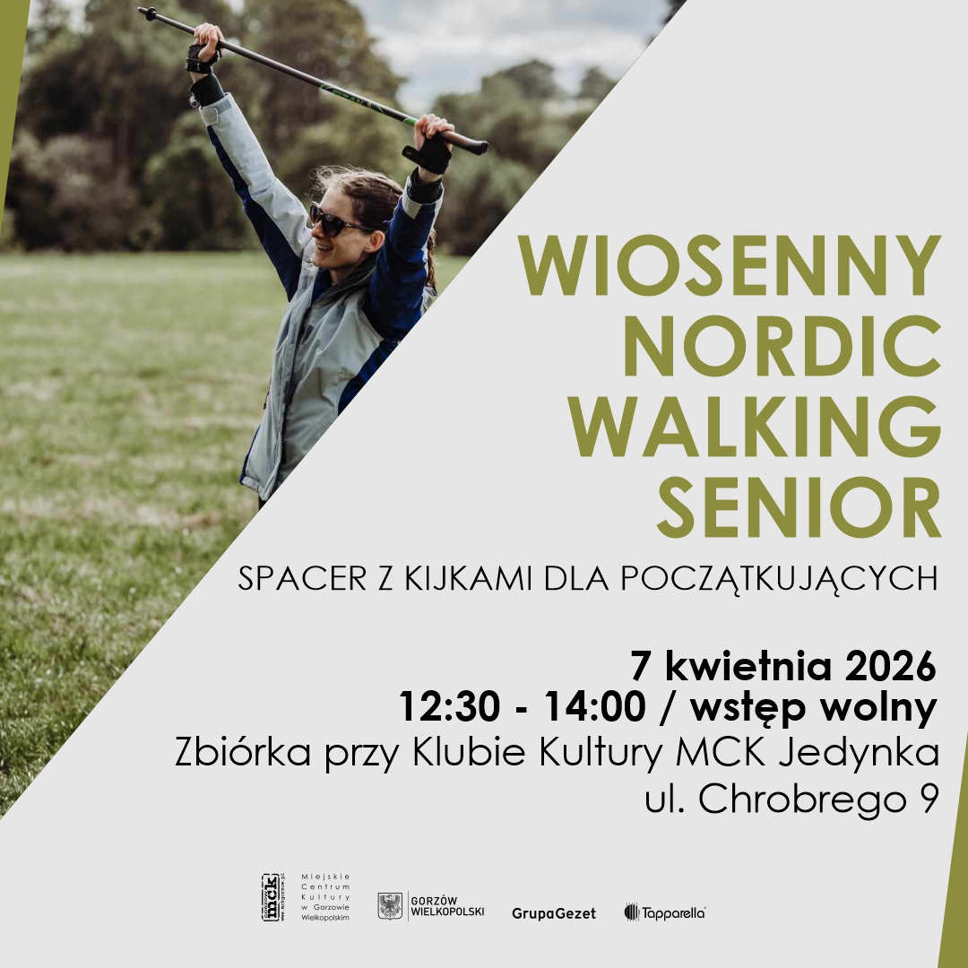 Grafika wydarzenia Wiosenny Nordic Walking Senior