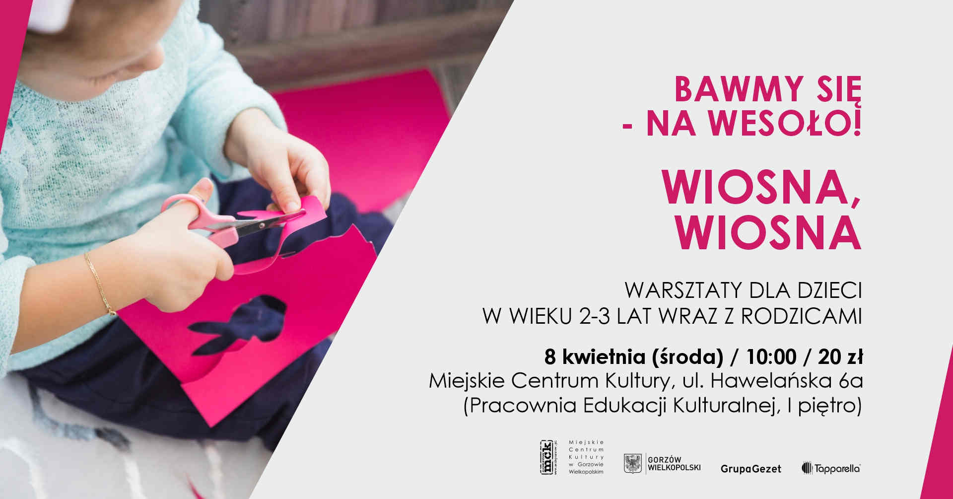 Grafika wydarzenia Bawmy się – na wesoło! Wiosna, wiosna