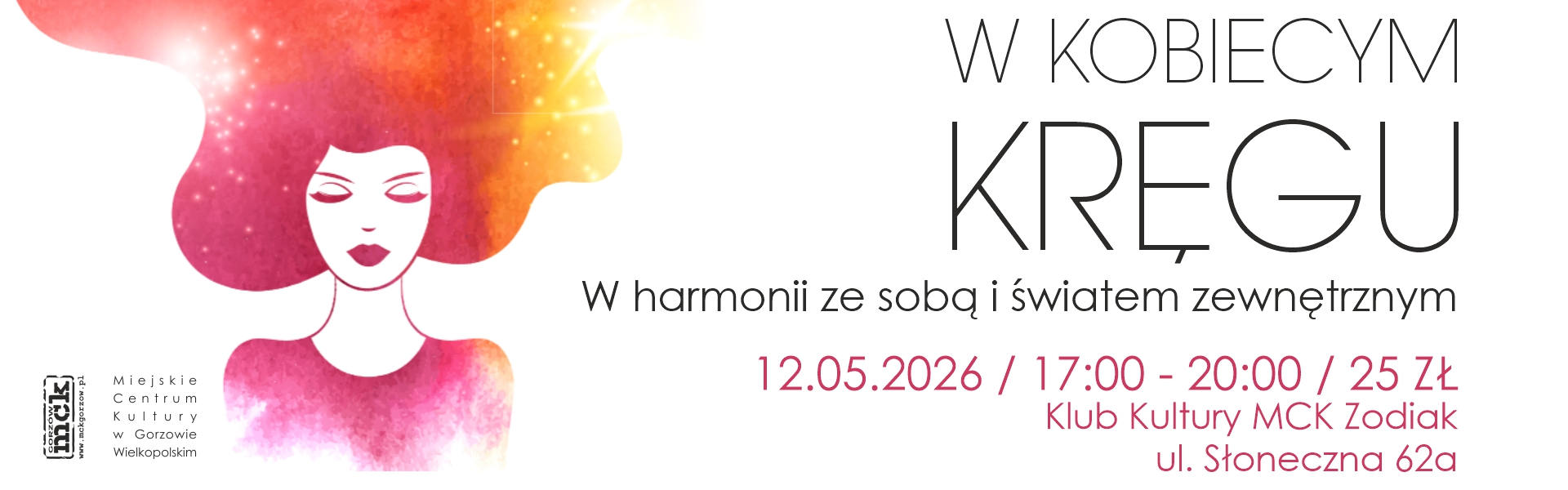 2026.05.12 W Kobiecym Kręgu - W harmonii ze sobą i światem zewnętrznym baner