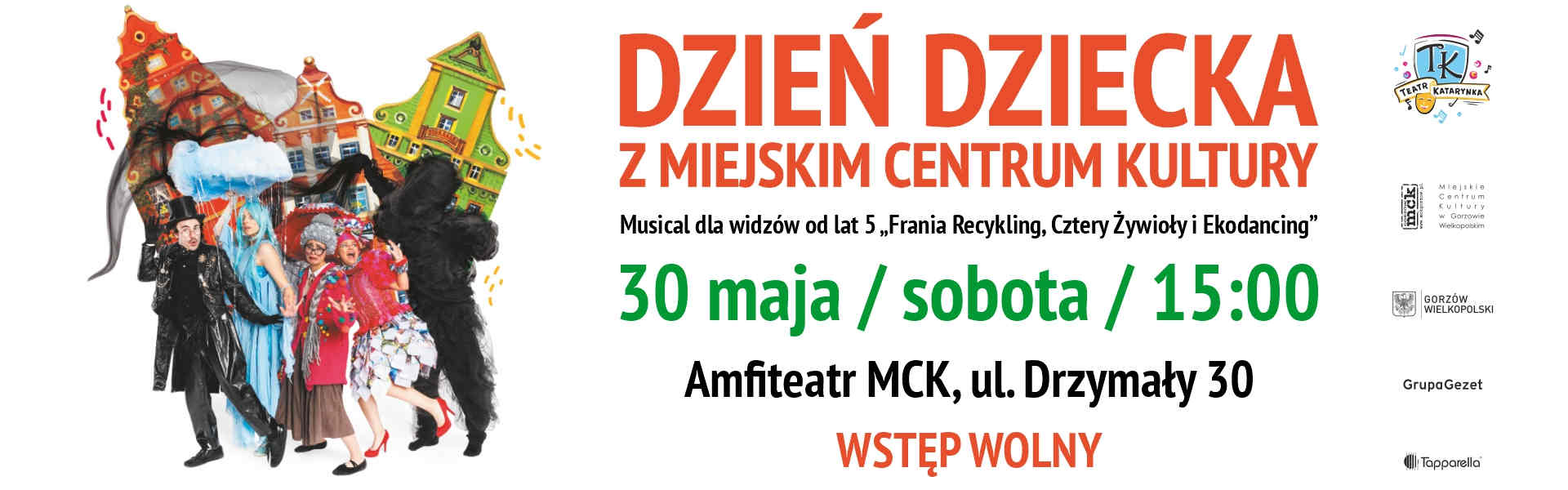 2026.05.30 Dzień Dziecka z Miejskim Centrum Kultury baner